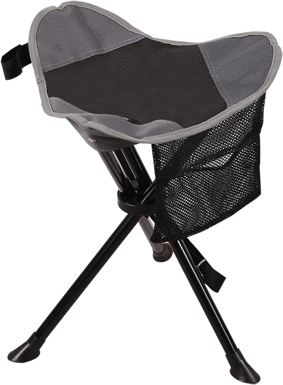 REDCAMP 2 Pack Folding Camping Stools for Adults Heavy Duty, Lightweight Portable Tripod Chairs Seats for Fishing Hunting Backpacking Traveling, Blue