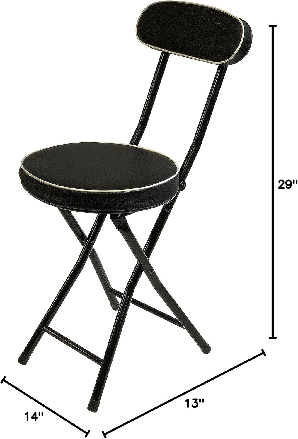 Wee's Beyond Cushioned Padded Folding Stool